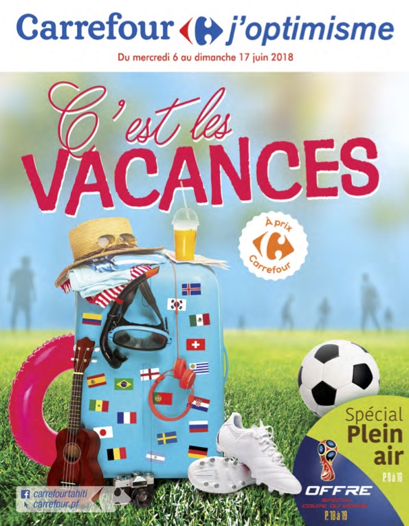 C'EST LES VACANCES<br> CARREFOUR