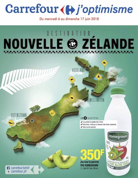 NOUVELLE ZÉLANDE <br> CARREFOUR