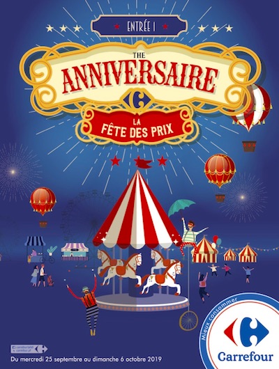 ANNIVERSAIRE<br>CARREFOUR