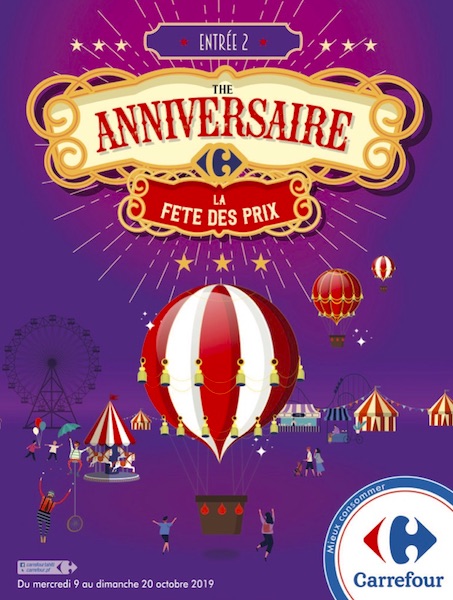 ANNIVERSAIRE<br>CARREFOUR