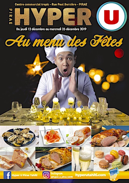 MENU DES FÊTES<br>HYPER U