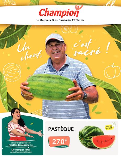 PASTÈQUE<br>CHAMPION