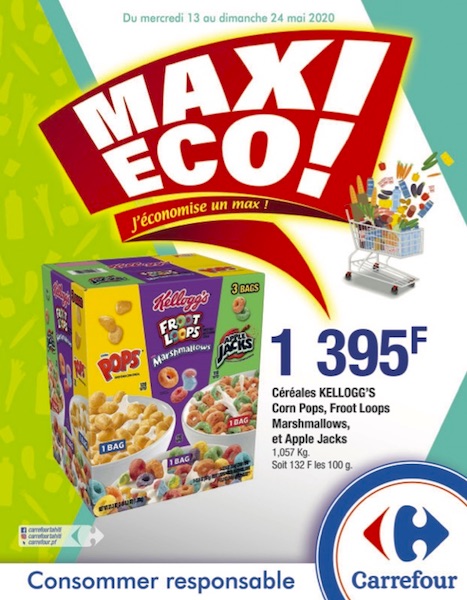 MAXI ECO !<br>CARREFOUR