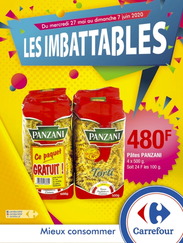IMBATTABLES<br>CARREFOUR 