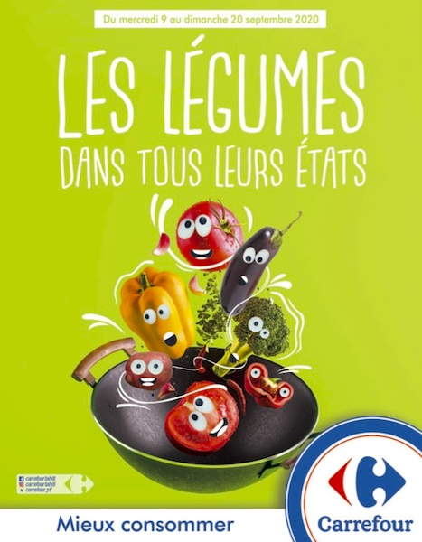 LES LEGUMES…<br>CARREFOUR