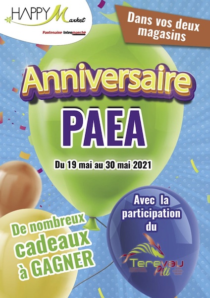 ANNIVERSAIRE<br>HAPPY MARKET