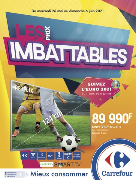 IMBATTABLES<br>CARREFOUR