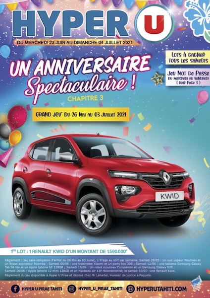 ANNIVERSAIRE 3<br> HYPER U