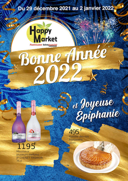 BONNE ANNEE<br>HAPPY MARKET