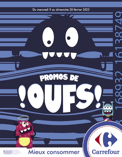 PROMOS DE…<br>CARREFOUR