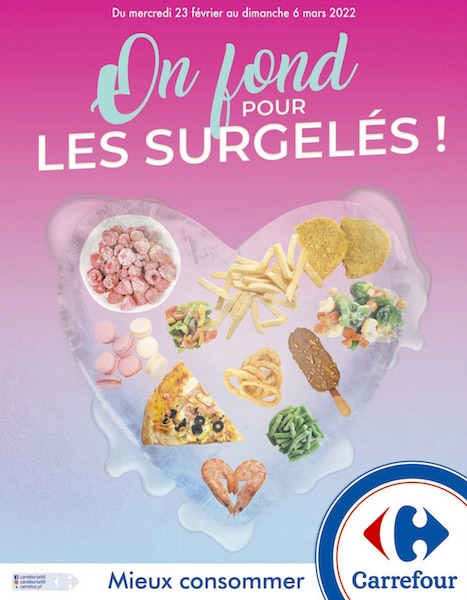 SURGELES<br>CARREFOUR