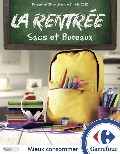 LA RENTRÉE<br>CARREFOUR