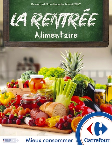 LA RENTREE AL…<br>CARREFOUR