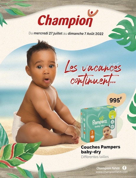 LES VACANCES…<br>CHAMPION