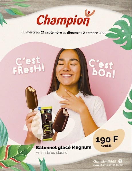 C'EST FRESH<br>CHAMPION