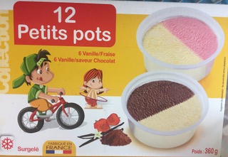 VANILLE FRAISE / VANILLE CHOCOLAT