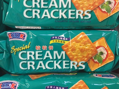 CREAM CRACKERS