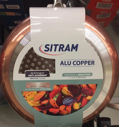 CASSEROLE ALU COOPER 20 cm