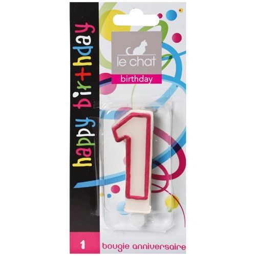 BOUGIE ANNIVERSAIRE 1