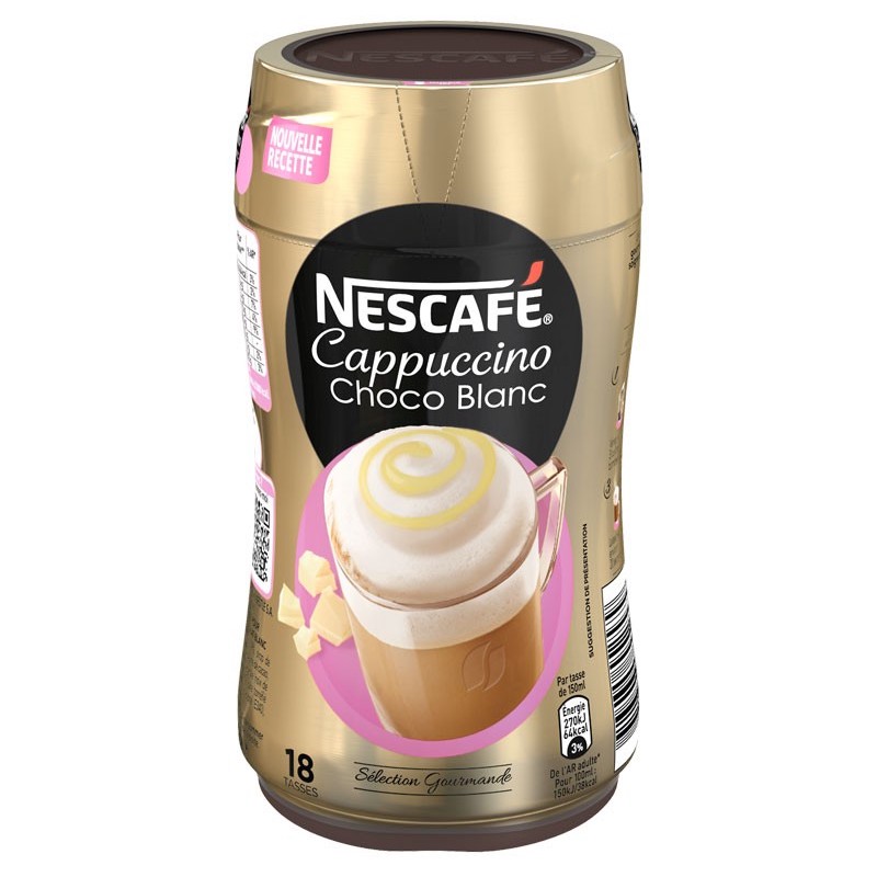 CAPPUCCINO - CHOCOLAT BLANC
