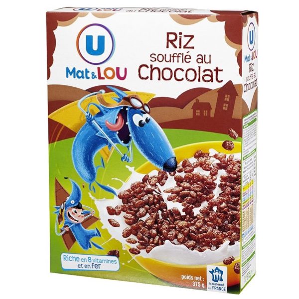 RIZ SOUFFLÉ AU CHOCOCLAT