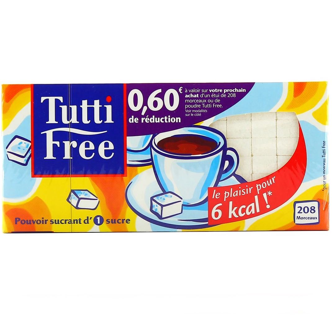 TUTTI FREE SUCRE BLANC
