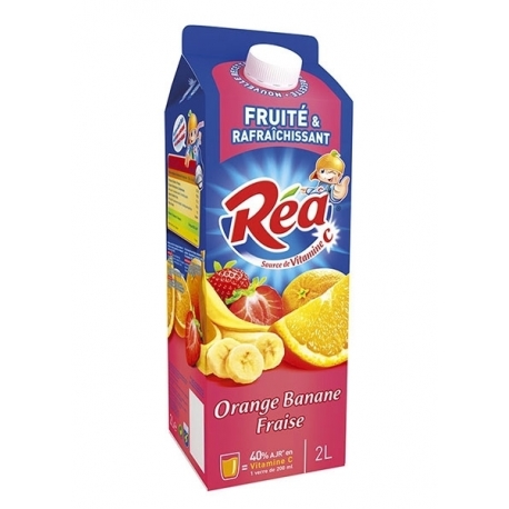 ORANGE BANANE FRAISE