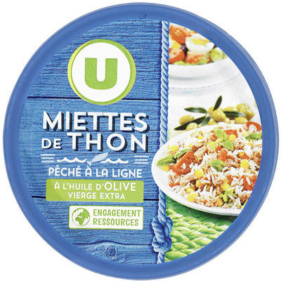 MIETTES DE THON A L'HUILE D'OLIVE