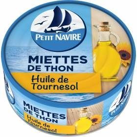 MIETTES DE THON A L'HUILE DE TOURNESOL