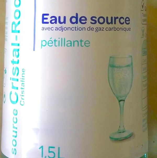 EAU GAZÉIFIÉE