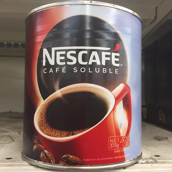 CAFÉ SOLUBLE