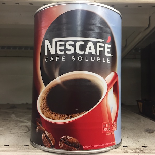 CAFÉ SOLUBLE