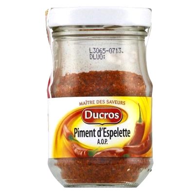 PIMENT D'ESPELETTE AOP