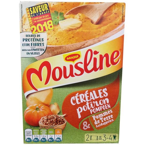 PURÉE CÉRÉALES POTIRON