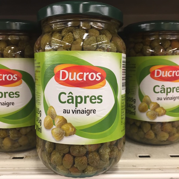 CÂPRES AU VINAIGRE