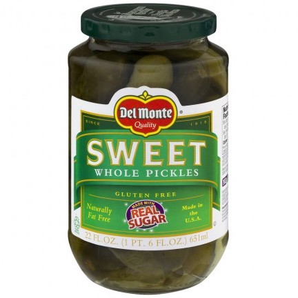 SWEET WHOLE PICKLES
