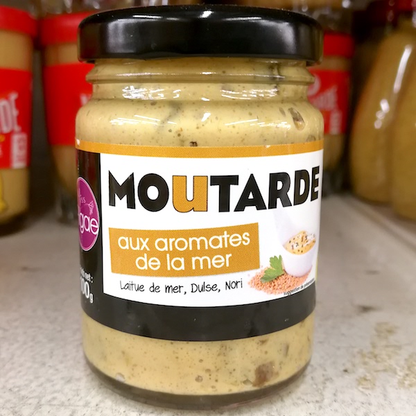MOUTARDE AUX AOMATES DE LA MER