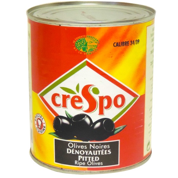 OLIVES NOIRES DÉNOYAUTÉES