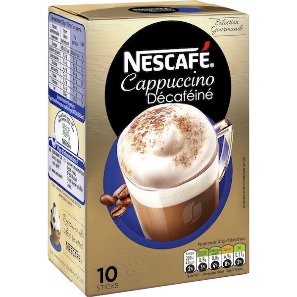 CAPPUCCINO DÉCAFÉINÉ