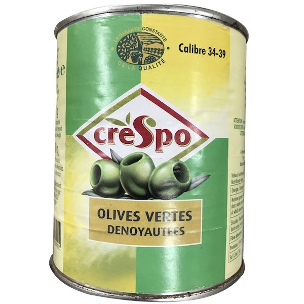 OLIVES VERTES DÉNOYAUTÉES
