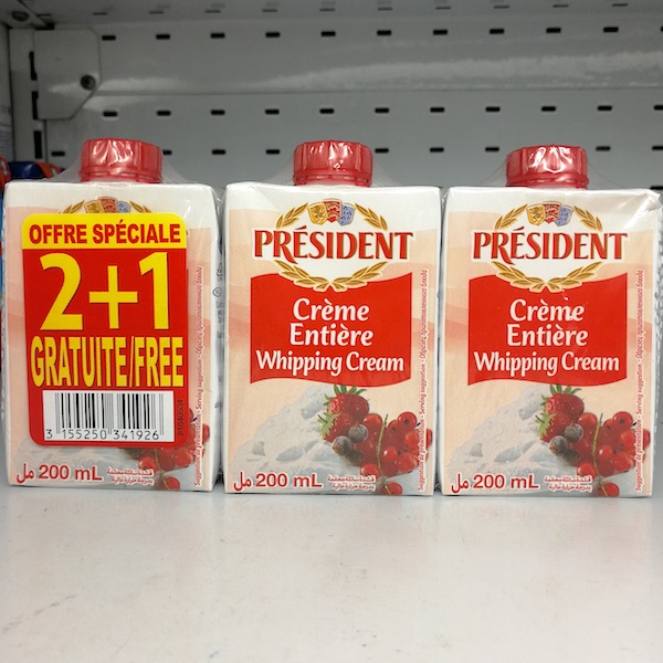 CREME ENTIERE x3