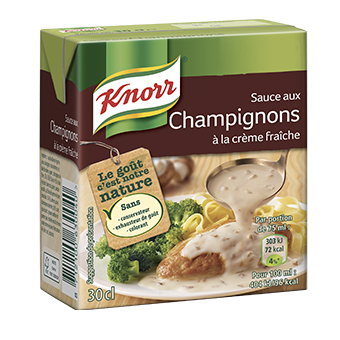 SAUCE AUX CHAMPIGNONS