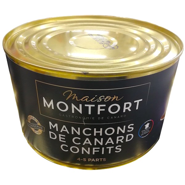 MANCHONS DE CANARD CONFITS