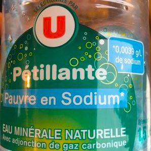 EAU GAZEIFIÉE 