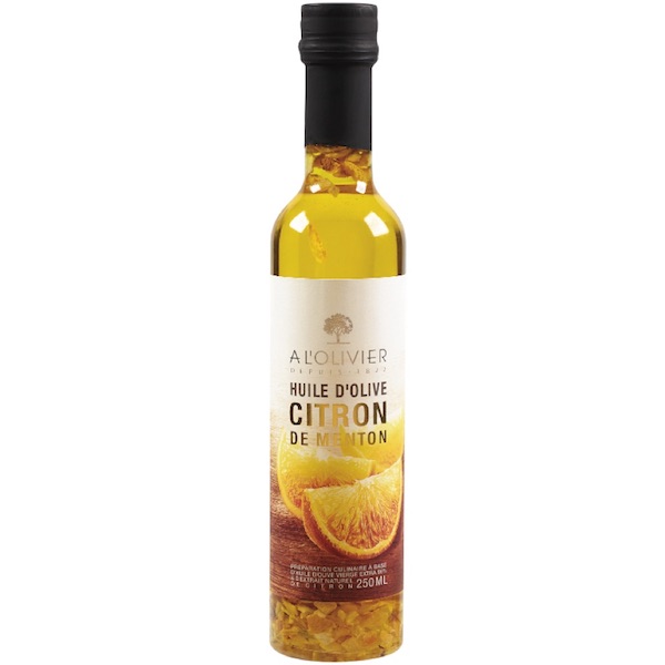 HUILE D'OLIVE AU CITRON