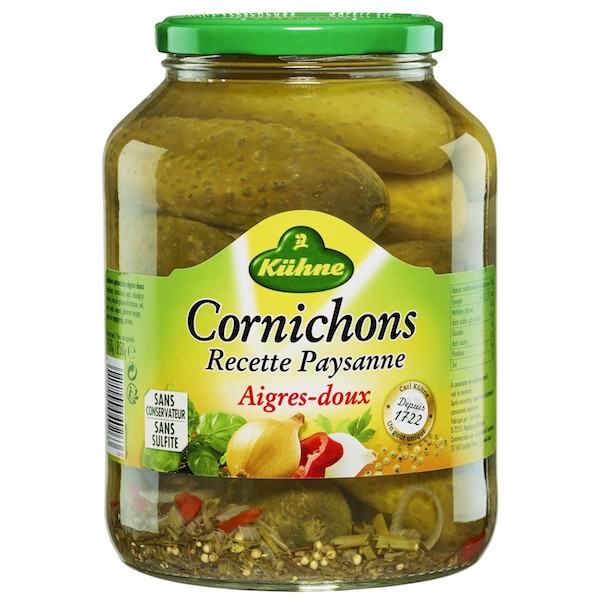CORNICHONS AIGRE DOUX