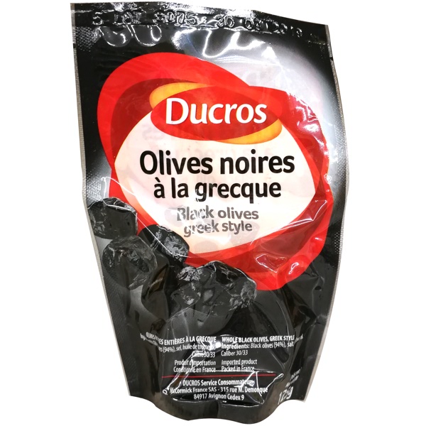 OLIVES NOIRES A LA GRECQUE