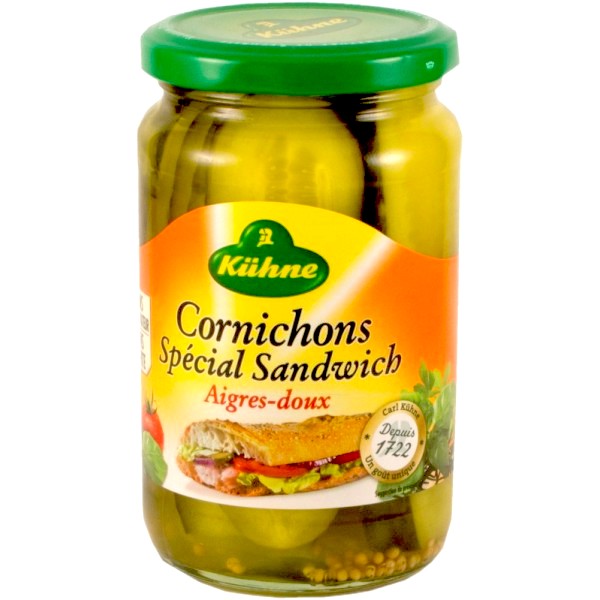 CORNICHONS AIGRES DOUX