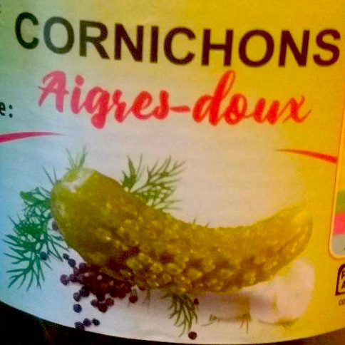 CORNICHONS AIGRES DOUX