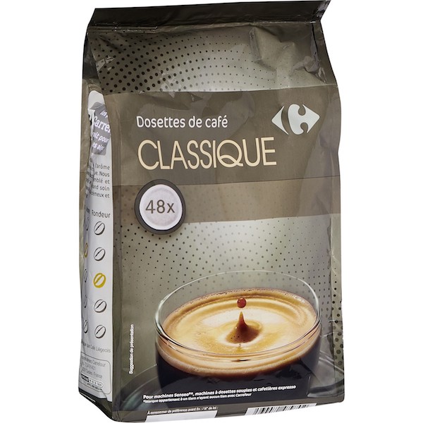 DOSETTES DE CAFÉ CLASSIQUE